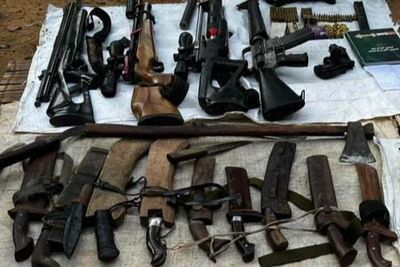 Sederet Barang Bukti Senjata Diamankan dari Teroris Lampung, Bikin Geleng-geleng!