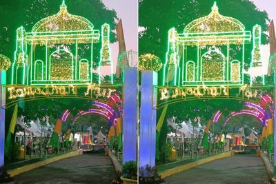 Suasana Berbuka Puasa di Ramadan Fair ke-XVII Medan Usai Absen karena COVID-19