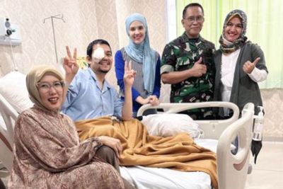 Dukungan Aldila Jelita untuk Indra Bekti Usai Operasi Mata Lagi: Melipir Jenguk Ayah