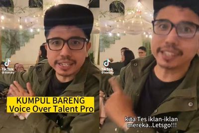 Kocak! Sekumpulan Voice Over Ini Adakan Buka Bersama, Unjuk Kemampuan Masing-masing 
