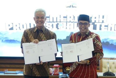 Realisasikan Satu Data Indonesia, Ganjar-Kemenkeu Taken MoU di Sektor Pajak