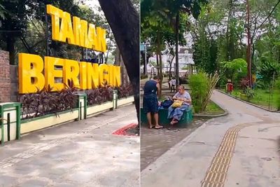 Taman Beringin, Ruang Terbuka Hijau di Medan pas Jadi Tempat Nongkrong Bareng Keluarga