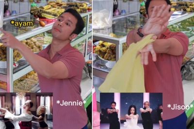 Ngakak! Pria Ini Parodikan Member BLACKPINK Kalau ke Warteg, Beli Apa Aja?