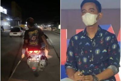 Viral 2 Pria Pamer Senjata Tajam Sambil Naik Motor, Gibran: Berani Lewat Solo Saya Habisi