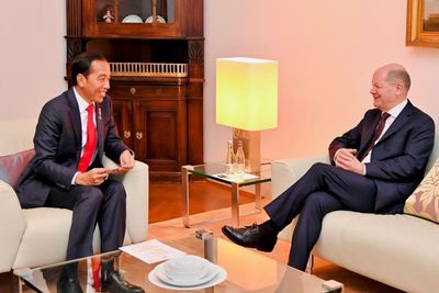 Presiden Jokowi Bertemu dengan Kanselir Jerman Olaf Scholz, Bahas Apa Ya?