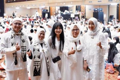 Gelar Bukber, 1.000 Anak Yatim Dihibur Penyanyi Idola Cilik