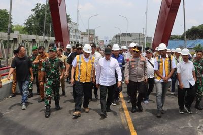 Akhirnya Jembatan Sei Wampu Langkat Bisa Dipakai Saat Mudik Lebaran Urai Kemacetan