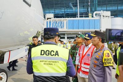 Kapolri Cek Langsung Pesawat untuk Mudik di Bandara Soetta