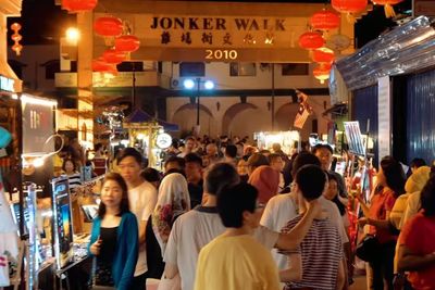 Potret Jonker Walk Night Market Melaka, Kawasan Chinatown yang Selalu Ramai Dikunjungi