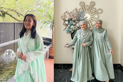 Lagi Ngetrend, Ini Deretan Artis yang Outfit Lebarannya Tersage-sage