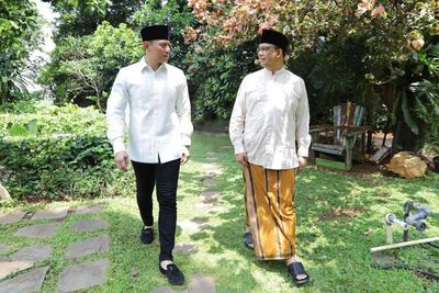 Momen Lebaran, AHY Silahturahmi ke Anies Baswedan hingga Salim Segaf