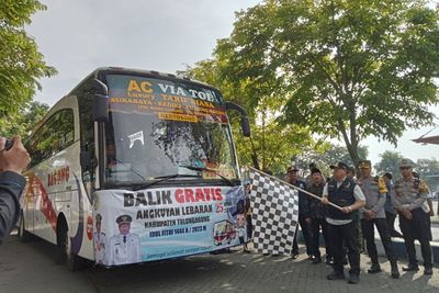 Pemkab Tulungagung Fasilitasi Ratusan Pemudik Balik ke Daerah Asalnya