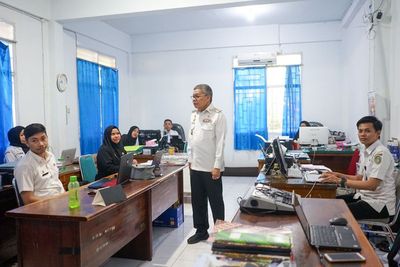 Hari Pertama Kerja, Kehadiran Pegawai di Pemkot Parepare Hampir 100 Persen