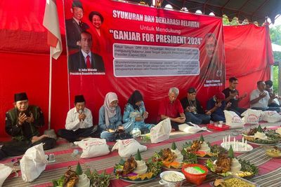 Ganjar Jadi Capres, Relawan Syukuran Serba Angka 7, Ini Maknanya!
