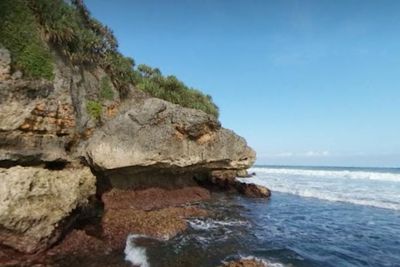 Pantai Drini Jogja Punya Ombak yang Besar Jadi Incaran Peselancar Internasional