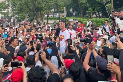 Teriakan Ganjar Presiden Menggema di GBK Jakarta