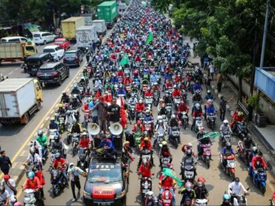 200 Ribu Massa Buruh Kepung Monas di May Day Hari Ini, Berbagai Tuntutan Disiapkan