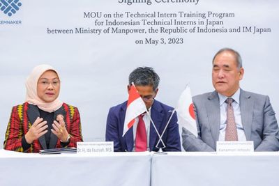 Perkuat Kompotensi SDM Indonesia, Kemnaker Perbarui MoU Program Magang di Jepang