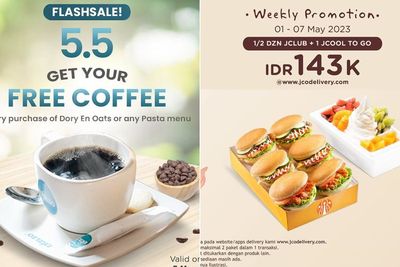 10 Promo 5.5 2023 dari Makanan sampai Minuman, Yuk Serbu!