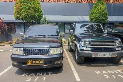 Ini Penampakan Kijang Lawas Pemilik Asli Nopol Polisi yang Dipakai Pria Viral di Tol
