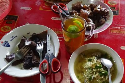 Kuliner Soto Gunting Berusia Setengah Abad di Klaten, Pernah Disinggahi Iriana Jokowi