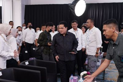Buka BUMN Communications Week 2023, Erick Thohir Ajak BUMN Lebih Efektif dan Transparan
