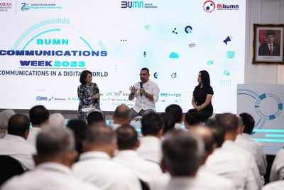 BUMN Communications Week 2023 Dorong Penggunaan Medsos demi Tingkatkan Reputasi Perusahaan