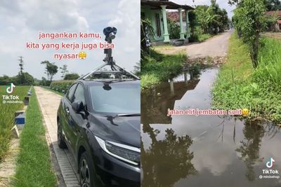 Momen Kocak Pekerja Google Maps Salah Jalan, Netizen: Ini Orang yang Sering Buat Nyasar