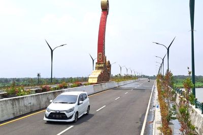 Uniknya Jembatan Kretek II dengan Ornamen Khas Jogja, Jadi Ikon Baru Kota Bantul