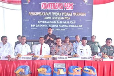 Sita 264 Kg Sabu Cair, Bareskrim Klaim Berhasil Selamatkan Lebih dari 1 Juta Jiwa