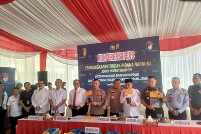 Polisi Gagalkan Peredaran Narkoba Jaringan Internasional Iran-Indonesia di Perairan Banten