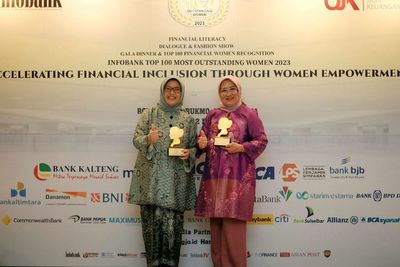Direksi Bank BJB Raih Predikat Top 100 Outstanding Women Recognition 2023