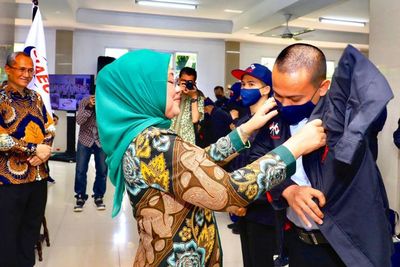 Banyak Peminat, 348 Peserta Magang Dilepas ke Jepang