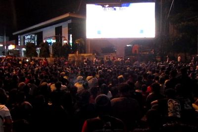 15 Ribu Warga Solo Nobar Dukung Timnas Indonesia di Final SEA Games 2023