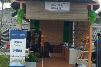 Perajin Gantungan Kunci Binaan BRI, Ikut Pameran Ditengah Perhelatan KTT Asean