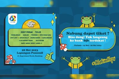 Nabung di bank bjb Bisa Dapat Tiket Tau-Tau Fest 2023