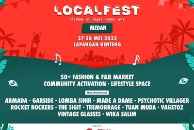 Localfest 2023 Siap Hadir di Medan dengan Puluhan Tenant hingga Deretan Musisi Lokal!