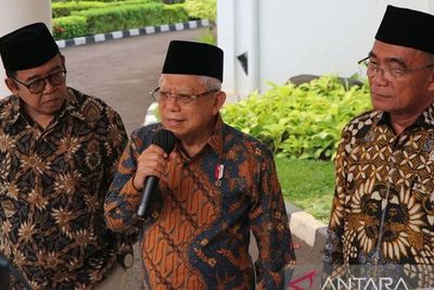 Wapres Ma ruf Amin Enggan Maju Pilpres 2024 meski Diminta: yang Muda-muda Aja!