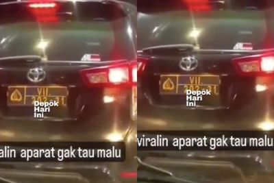 Fakta Baru! Mobil Pelat Polisi Ogah Bayar Tol di Depok Rupanya Anggota Polres Jaksel