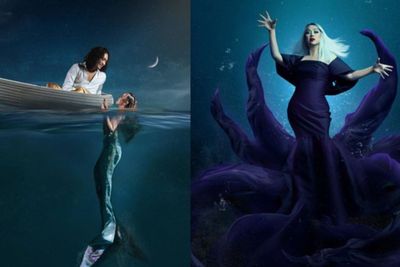 Intip Gaya Pemotretan Little Mermaid Ala Selebritis Indonesia