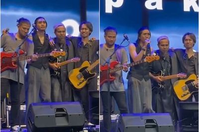 Momen Sakti Ikut Manggung Lagi di Konser Sheila On 7 Bikin Haru: Formasi Awal Yuk