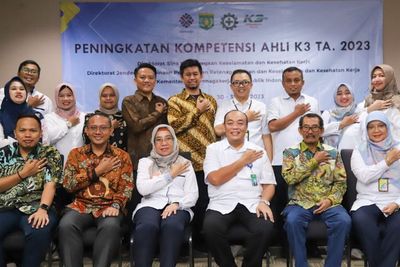 Pemerintah Terus Tingkatkan Kompetensi Ahli Keselamatan dan Kesehatan Kerja