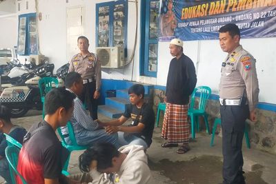 Puluhan Motor Ditilang, Polres Jember: Sungkem Ortu Dulu Baru Motornya Dikembalikan