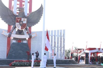 Pimpin Upacara Hari Pancasila di Lereng Merapi, Ganjar Ingatkan Sejarah demi Kemakmuran