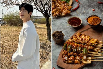 Gagal Diet, Kim Seon Ho Cicipi Lele Goreng, Gado-gado hingga Sate saat Tiba di Jakarta