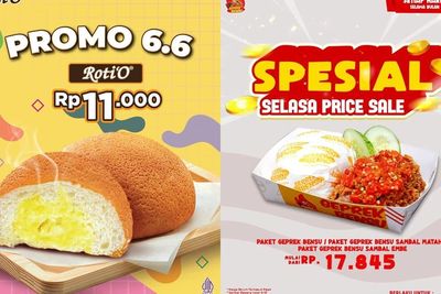 10 Kumpulan Promo 6.6 2023 dari Makanan sampai Minuman, Serbu!