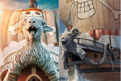 Penampakan Bentuk Kepala Perahu Going Merry Live Action dapat Respon Negatif Fans