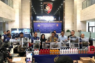 Beraksi Sejak 2020, Omzet Sindikat Pemalsu Oli di Jatim Capai Rp 20 M Perbulan