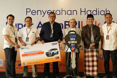 BRI Beri Kejutan 2 Mobil untuk Super AgenBRILink