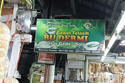 Es Dawet Telasih Bu Dermi Kuliner, Legendaris Pasar Gede Solo Cocok Jadi Pelepas Dahaga